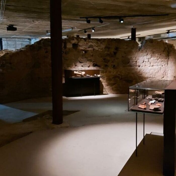 Sala del Museu Romà de Premià de Mar
